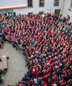 500 choristes !