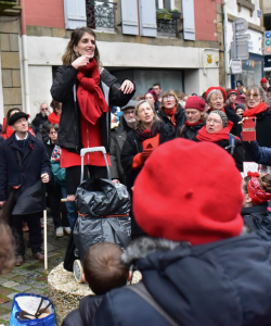 23 novembre : la Foule chante se réunit au pied du Bolomic