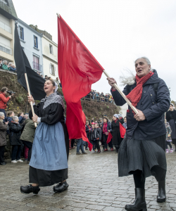 En défilé sur le Rosmeur