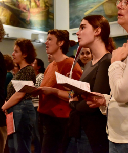 Des choristes de tout âge